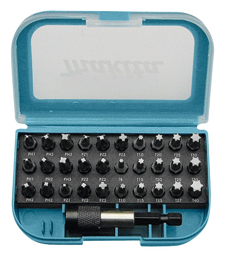 Makita Bitset P-73374 – 31-delig Torx/Philips/Pozidrive/Inbus in box